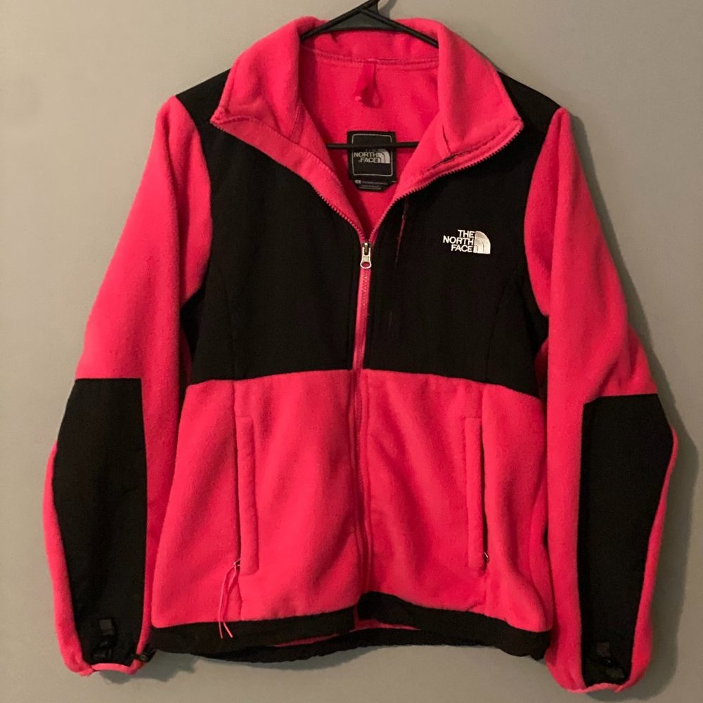 The North Face Jacket Size S hot pink & black